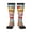 2 Black-1, variant on Cute Cars print thigh-high socks, crafted for both men and women with a stretchy, high-opaque design perfect for daily wear