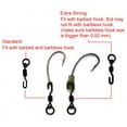 thumbnail image 4 of 20pcs Carp Fishing Tackle Extra Strong Spinner Swivel Quick Change Swivels Hair Chod Helicopter Ronnie Rig Accessories 20PCS-Standard, 4 of 6