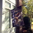 thumbnail image 2 of Carolines Treasures BDBA0293CHF Otters by the Waterfall by Daphne Baxter Flag Canvas House Size  Large multicolor, 2 of 4