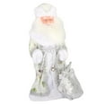 thumbnail image 4 of Peluche de Papá Noel eléctrico animado de Navidad de 40 cm para decoración de invierno. blanco, 4 of 9