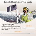 thumbnail image 3 of Trípode para selfies ATUMTEK 55 con control remoto Bluetooth, color blanco, 3 of 8