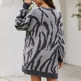 thumbnail image 4 of WREESH Manteau Cardigan Long à Manches Longues pour Femmes, 4 of 9