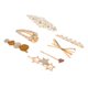 thumbnail image 5 of Pinzas para el cabello con perlas, pasadores, lazos para el cabello para mujeres y niñas, accesorio para lazo para el cabello DIY 09 Yuyangstore Pinzas de pelo de perlas, 5 of 8