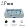 thumbnail image 6 of Sam's Pets Arlo® Small Blue Plaid Dog Bed, 6 of 10