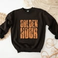 thumbnail image 3 of Golden Hour Block Distressed - Women's Graphic Sweatshirt, 3 of 14