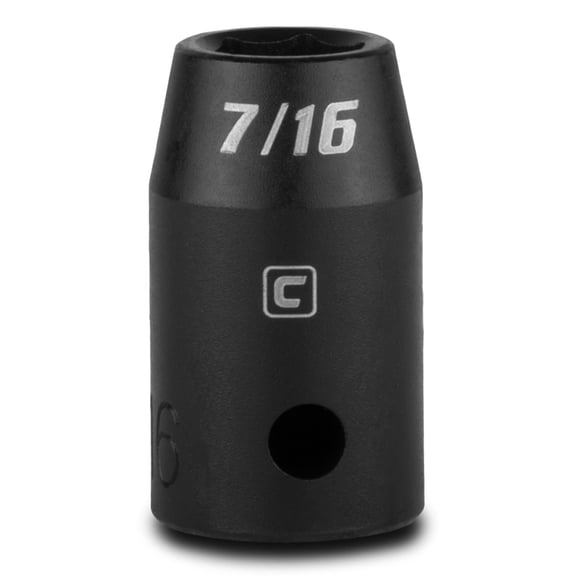 capri tools 1-1/16-inch shallow impact socket, 1/2-inch drive, 6-point, sae