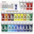 thumbnail image 1 of Set de pintura acrílica MEEDEN Heavy Body de 24 colores de 60 ml, 1 of 7