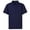 Dark Blue, variant on Men's Short Sleeve Golf T-Shirts Performance Pique Collared Business Casual 3-Button Placket Textured Jersey Tops Lightweight Moisture Wicking Quick Dry Summer Work T-Shirt, Big & Tall