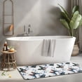 thumbnail image 2 of White Butterfly Blue Flower Pattern Kitchen Rug Mat,Kitchen Runner Rugs Non Skid Washable,Decorative Kitchen Floor Mats for Kitchen,Sink,Laundry,17"x47.2", 2 of 7