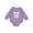 Lavender, variant on Waiting for My Beard to Grow in Baby Fleece Bodysuit