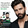 thumbnail image 5 of NISHA Mustache & Beard Cream Hair Color For Men, 100% Gray Coverage In 10 Minutes, Original Black, 1.35 Oz, 5 of 9