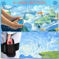 thumbnail image 3 of Manette Switch pour Nintendo Switch, Télécommande Switch Joy Pad Supporte Double Vibration/contrôle de Mouvement/screenshot/réveil (Rouge et Bleu), 3 of 7