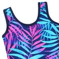 thumbnail image 3 of BAOHULU Girls Swimsuit One Piece UPF 50+ Printed Skirted Bathing Suit Floral Swimwear, 3 of 6