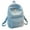 Blue, variant on Casual Backpack for Students Solid Color School Bag Lightweight Daypack for Travel Outdoor Sport Bag Blue One Size