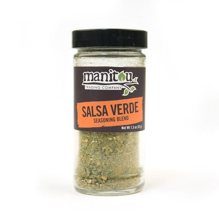 Salsa Verde Seasoning Blend, 1.3 Oz Glass Jar