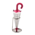 thumbnail image 2 of Ludlz Tea Infuser Umbrella Shape Food Grade Stainless High Temperature Resistant Spice Strainer Filter Mesh Tea Maker Teapot Tool Teaweare, 2 of 8