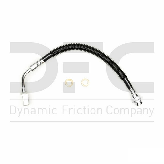 Rear Lower Right Dynamic Friction Company Brake Line Hose 350-47391 For 2003-2005 Chevrolet Astro, 2003-2005 GMC Safari