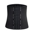 thumbnail image 5 of Sweat Waist Trainer Trimmer for Women Lower Belly Fat Workout Corset Waist Cincher Sport Belt Body Shaper XXL, 5 of 5