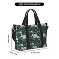 thumbnail image 2 of Travel Duffle Bag Peony flower Travel Tote Bags Carry on Luggage Waterproof Weekender Bags with Top Handle Adjustable Shoulde Strap for Travel Gym, 2 of 5