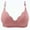 X-Pink#Solid, variant on DDAPJ pyju Wireless Push Up Bras for Women,Full Coverage Bra with No Underwire Extra Foam Padding for Added Shape