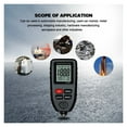 thumbnail image 4 of TC100 Car Paint Coating Thickness Gauge Car Paint Film Thickness Tester Measuring Paint Tool Black ,Fast and Reliable, 4 of 5