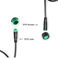 thumbnail image 2 of HUGFEGWE E Bike Extension Cable, 5Pin Waterproof Electric Bicycle Display Computer Extension Wire Fit for Bafang CJB91-8055, 2 of 9