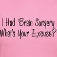 thumbnail image 3 of CafePress - I Had Brain Surgery Whats Your Excuse T Shirt - Women's Traditional Fit Dark T-Shirt, 3 of 4
