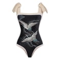 thumbnail image 4 of 2023 traje de baño Vintage conservador de una pieza conjunto de traje de baño de aguas termales para mujer [envío gratis], 4 of 5