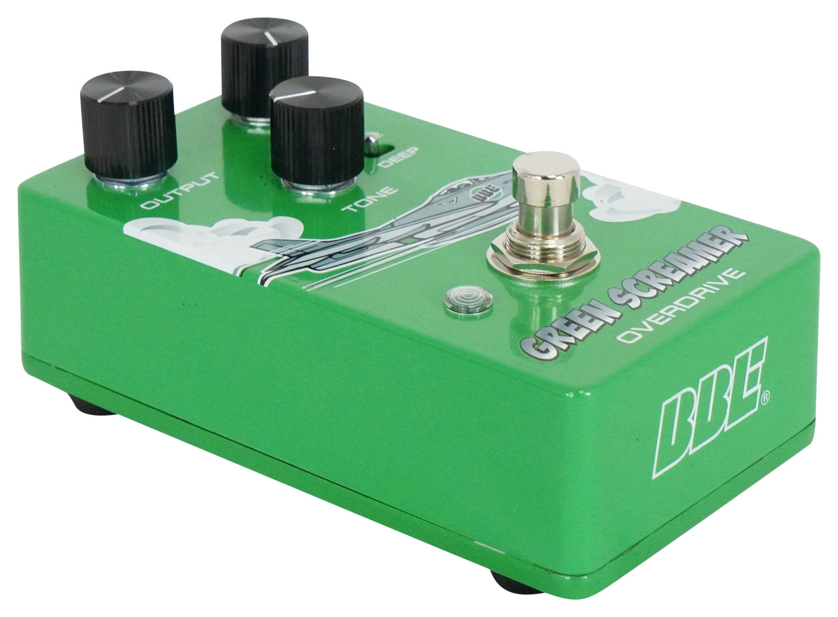 BBE 1-GSV2 Green Screamer V.2. Compact Modified Vintage Overdrive Pedal