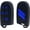 blue, variant on Key Fob Cover for Dodge Accessories 5 Button Key Fob Case for Dodge Charger Challenger Dart Durango Journey Replacement Remote Control 3 4 5 Buttons Key Fob Shell (Bright Red Design, 1 PC)