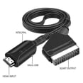 thumbnail image 2 of HDMI to Scart cable 1 meter long direct connection easy conversion 2024 new, 2 of 5