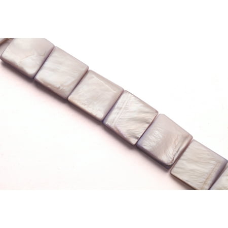 Mosaic Purple Mother Of Pearl - Light Purple Mother-Of-Pearl Pillow Shell Beads Size:20x20mm