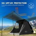 thumbnail image 4 of KAMPKEEPER SUV Car Tent, Tailgate Shade Awning Tent for Camping, Vehicle Camping Tents Outdoor Travel (Black), 4 of 7