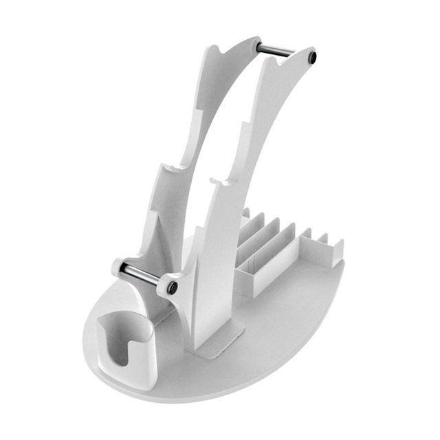 Soporte para Con Controlador 3 en 1 para PS5 PS4 Xbox Series X One (Blanco)
