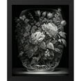 thumbnail image 2 of Maki 20x24 Black Modern Wood Framed Wall Art Titled - Greyscale Bouquet I, 2 of 6