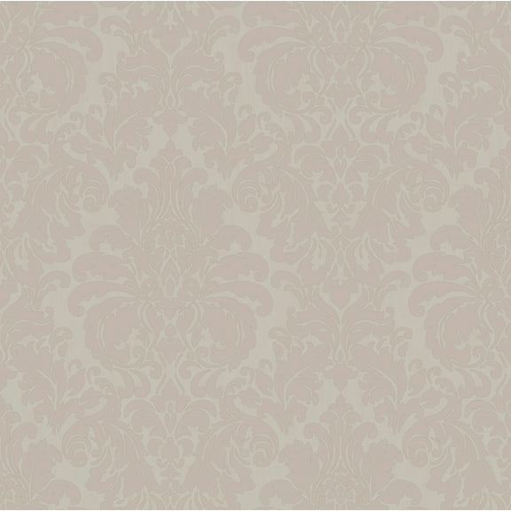 Sirpi Wallcoverings Betina Rose Damask Wallpaper, 20.9-in by 33-ft, 57.48 sq. ft.