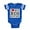Royal Blue, variant on CafePress - Lovebigsister - Cute Infant Baby Football Bodysuit