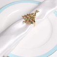 thumbnail image 5 of 12 piezas de servilleteros navideños con botón, anillo para servilletero, anillo de tela, anillo para servilletero de diamantes., 5 of 5