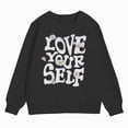 thumbnail image 4 of TOWED22 Girl's Sweatshirt Oversized Cute Graphic Crewneck Long Sleeve Pullover Tops,2Y, 4 of 4