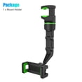thumbnail image 3 of MesaSe Car Phone Holder   Cell Phone Mount for Car Rearview Mirror  Universal Adjustable Phone Stand Car Back Seat Rear View Bracket Compatible with  14 13 12 11 Pro Max Mini  Samsung, 3 of 8