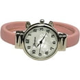 thumbnail image 5 of Blekon Collections Analog Quartz Saffiano 31mm Alloy Case Leather Cuff Bangle Watch, 5 of 5