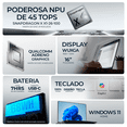 thumbnail image 2 of Laptop AI PC HP OmniBook 3 16-bz0010wm Snapdragon X 16GB LPDDR5X 512GB SSD Pantalla 16" IPS 2K Copilot+ PC NPU 45 TOPS Windows 11 Teclado Ingles, 2 of 6