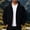 Black, variant on Men Color Block Hooded Windbreaker Jacket Contrast Panel Zip Pockets Lightweight Casual Outdoor Outerwear