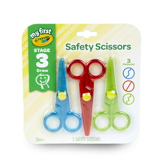 VerPetridure Clearance Kid Scissors,Toddler Plastic Safety Scissors  Training Kids Scissors Preschool Training Scissors & Craft Scissors,Kids