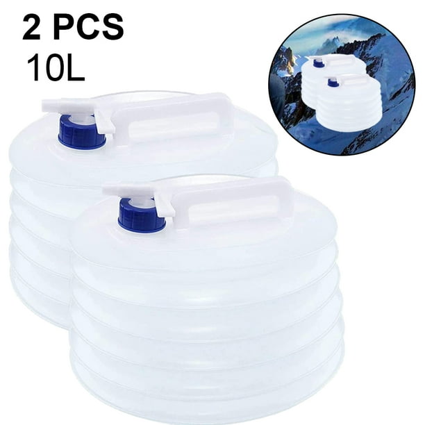 Collapsible Water Container, Premium Portable Water Storage Jug Food Grade Water Carrier with