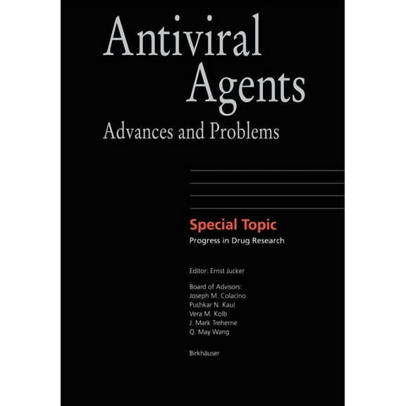 Progress in Drug Research Antiviral Agents: Advances and Problems, Book 2, (Paperback)