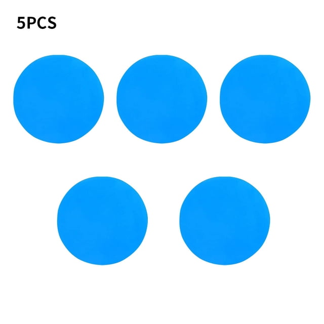 Maoww Patchs de Réparation pour Lit Pneumatique PVC Imperméable Patchs de Piscine Accessoire de Réparation de Matelas Portable, 5 Pcs