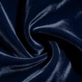 thumbnail image 5 of Yyeselk Women Velour Dress Pants Button High Waisted Wide Leg Trousers Pleated Front Trendy Business Casual Outfits for Women with Pockets Navy M, 5 of 7