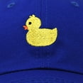 thumbnail image 5 of DALIX Cute Ducky Soft Baseball Cap Dad Hat Royal Blue, 5 of 7