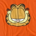 thumbnail image 2 of Garfield Face Unisex Adult T Shirt (X-Large) Orange, 2 of 7